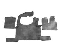 Tappetini in ecopelle grigio scuro per MAN TGX 2021+ con freno a pavimento ADR