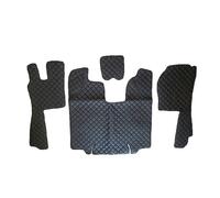 Tappetini in ecopelle nero/rosso per Scania R 09-2013 automatico 2 sedili ad ...