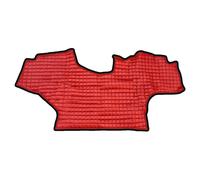 Tappetini in ecopelle rossi adatti per trattore Claas Arion 440 2014-2021