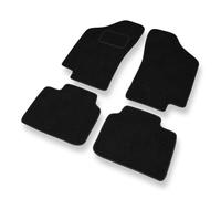 Tappetini in feltro per Fiat Tipo I Hatchback (1988-1995) tappeti auto Nero