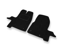Mossa Tappetini auto in feltro compatibili con Ford Transit Custom (2012-2023) - tappeti auto - nero