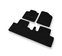 Mossa Tappetini auto in feltro compatibili con Toyota Avensis Verso II (2003-2008) - tappeti auto - nero 1