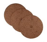 Tappetini in fibra di cocco di derivazione naturale, essenziali per giardinieri che cercano di proteggere le piante dalle erbacce e dalle fluttuazioni di temperatura (30 cm)
