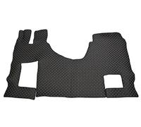Tappetini in filo bianco nero per Mercedes Gigaspace Actros MP4/MP5 ecopelle