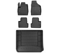 Tappetini in gomma 3D KIT per Jeep Cherokee KL 2013-2018