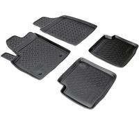 Recambo Tappetini in gomma 3D per Fiat Abarth 500 500c | anno di costruzione 2007 2020 | su misura + bordo