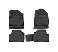 Element Set di Tappetini Auto in Gomma TPE 3D per Hyundai Kona | Solo per Versione Elettrica! | Mk1 | 2017-2023 | Tappetini Auto Originali 100% Adatti, Gomma Auto Universali Resistanti