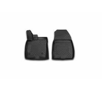 Element Tappetini in Gomma Antiscivolo Premium 3D Personalizzati Ford Transit Courier, 2014->, 2 pez.
