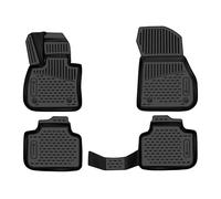 Element tappetini in Gomma 3D Premium su Misura Adatti per BMW X1, MK 2 (II), 2015->, Fuoristrada 5 Porte, 4 Pezzi.