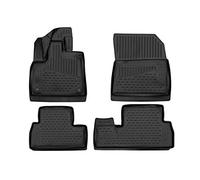 Tappetini in gomma 3D su misura per Citroen BERLINGO III MULTISPACE K9, 2018->, minivan, 5-passenger version, Europe, 4 p