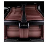 Tappetini in Gomma Antiscivolo Per Alfa Per Romeo Per Giulia 2015 2016 2017 2018 2019 2020 2021 Tappetino Per Auto In Pelle Artificiale Personalizzato Accessori(Coffee 3 PCS)