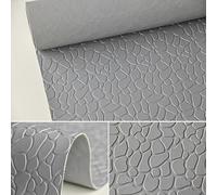 Tappetini in gomma antiscivolo per garage, spessore 3 mm, in PVC, multicolore, 1,2 m x 15 m, grigio, 1,2 m x 1,8 m
