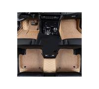 Tappetini in Gomma Antiscivolo Per Hyundai Per Santa Per Fe Sette Posti 2013 2014 2015 2016 2017 2018 2019 Tappetini Copri-Poggiapiedi Interni(Double layer D)