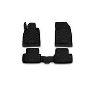 Tappetini in gomma antiscivolo premium personalizzati OPEL Astra J 5D 2009->, 4 pez.