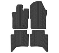 Tappetini in Gomma Compatibile con Ford Ranger (Raptor) II 2022- (Benzina) & Volkswagen Amarok II 2022- (Profilo T 4-Parti + Clip di Montaggio)