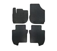 Tappetini in Gomma Compatibile con Honda Jazz V 2020- incl. Crosstar (4 Pezzi + Sistema di Fissaggio)