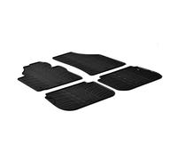 Tappetini in Gomma Compatibile con Volkswagen Caddy 2004-2015 & 2015-2020 (Profilo G 4-Parti + Clip di Montaggio)