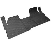Tappetini in gomma DirtGuard su misura per Ford Tourneo Custom V710 (NXN) 2024-Oggi, VW Caravelle T7 2024-Oggi, Ford Transit Custom V710 (NRN) 2023-Oggi