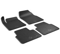 Tappetini in gomma DirtGuard su misura per Opel Crossland X 03/2017-2024, Citroen C3 Aircross II 06/2017-2024