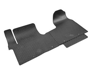 Tappetini in gomma DirtGuard su misura per Renault Traffic III 2014-Oggi, Renault Master 2017 - Oggi, Opel Vivaro B 2014-2019, Fiat Talento 2016-Oggi, Nissan NV300 2016-Oggi, Nissan Primastar 2021-Ogg