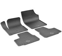 Tappetini in gomma DirtGuard su misura per VW Up 08/2011-Oggi, Seat Mii 10/2011-Oggi, Skoda E-Citigo 09/2019-Oggi, azionamento elettrico