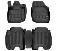 TAPPETINI IN GOMMA E ZERBINI PER HONDA Civic 9 HB dal 2011 al 2016 3D TROUGH