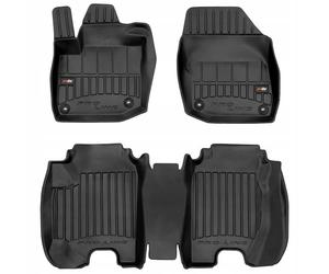 TAPPETINI IN GOMMA E ZERBINI PER HONDA Civic 9 HB dal 2011 al 2016 3D TROUGH
