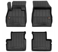 TAPPETINI IN GOMMA E ZERBINI PER PORTE NISSAN MICRA K13 2010-2016 3D TROUGH