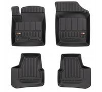 TAPPETINI IN GOMMA E ZERBINI PER SKODA Citigo 2011-2019 3D TROUGH