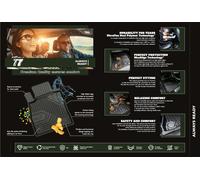 Tappetini in gomma FROGUM 77408524 per OPEL INSIGNIA A (G09) 2 2014-2017