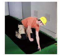 Tappetini in gomma isolanti di sicurezza ad alta tensione per sottostazioni elettriche e sale di distribuzione, protezione del pavimento resistente contro i pericoli elettrici