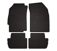 Tappetini in gomma Neri per Chevrolet Spark III M300 2009-2015 Set da 4 pezzi