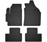 Tappetini in gomma Neri per Chevrolet Spark III M300 2009-2015 Set da 4 pezzi