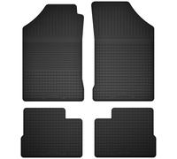 Tappetini in gomma Neri per Daihatsu Cuore VII L276 2007- Set da 4 pezzi