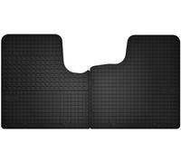 Tappetini in gomma Neri per Fiat Talento 2016 Set da 2 pezzi