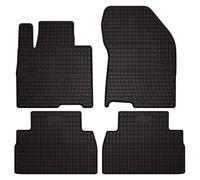 Tappetini in gomma Neri per Hyundai SantaFe IV 2018- Set da 4 pezzi