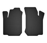 Tappetini in gomma Neri per Nissan Cube Z12 2008-2011 Set da 2 pezzi