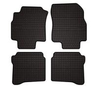 Tappetini in gomma Neri per Nissan Primera P12 2001-2007 Set da 4 pezzi