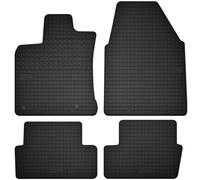 Tappetini in gomma Neri per Nissan Qashqai I J10 2.0 2006-2013 Set da 4 pezzi