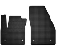 Tappetini in gomma Neri per Opel Meriva B 2010-2017 Set da 2 pezzi