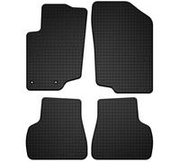 Tappetini in gomma Neri per Peugeot 207 2006-2012 Set da 4 pezzi