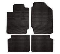 Tappetini in gomma Neri per Toyota Corolla E12 / E13 2002-2007 Set da 4 pezzi