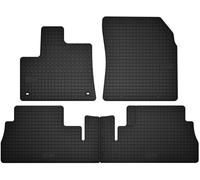 Tappetini in gomma Neri per Toyota ProAce City Verso 2019 Set da 4 pezzi