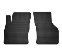 Tappetini in gomma Neri per Volkswagen Caddy IV 2020- Set da 2 pezzi