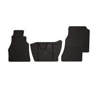 Tappetini in gomma Neri per Volkswagen LT II 1996-2006 Set da 3 pezzi