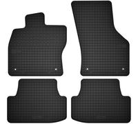 Tappetini in gomma Neri per Volkswagen T-Roc 2017 Set da 4 pezzi