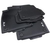 Tappetini in gomma originali compatibili con A4 S4 RS4 8W (B9), tappetini per auto di alta qualità, per tutte le stagioni, 100% su misura, 4 pezzi