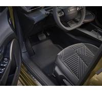 Tappetini in Gomma Originali Compatibili per Nuova Lancia Ypsilon Modello Hybrid dal 2024 in poi 2pz Anteriori Colore Nero con Logo Tappeti Alta Qualità Ricambio Originale 9863283380