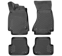 Tappetini in gomma per auto su misura XTR per Audi A6 (C7) Avant, 05/2011 - 09/2018, A6 Allroad, 01/2012 - 09/2018