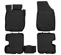 Tappetini in gomma per auto su misura XTR per Dacia Sandero I 2008 - 2012